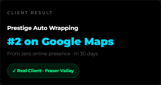 Prestige Auto Google Maps Ranking Case Study
